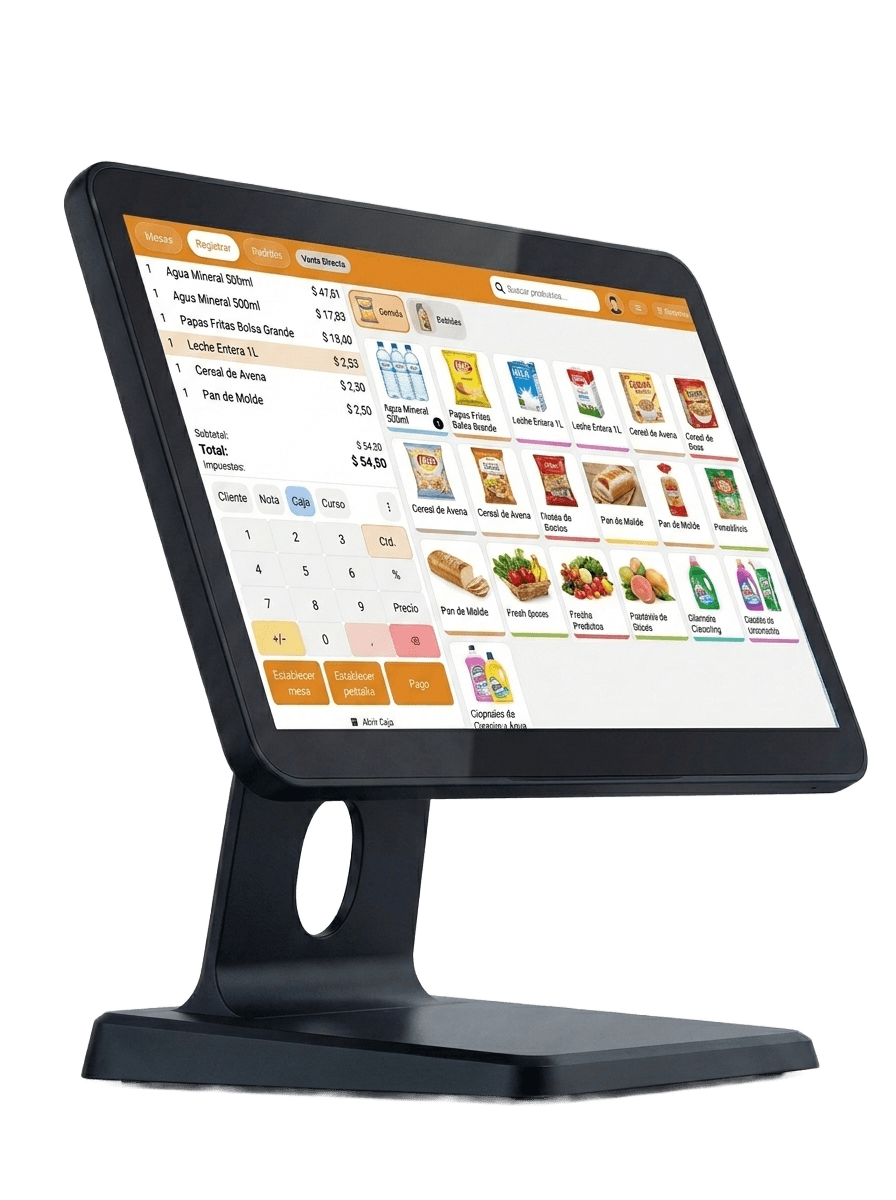 Single-screen POS